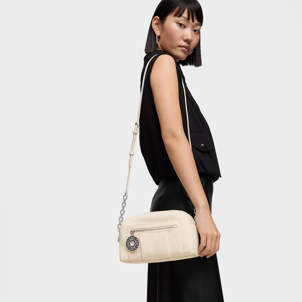 Medium beige Crossbody bag TOUS Jane Soft image number 4