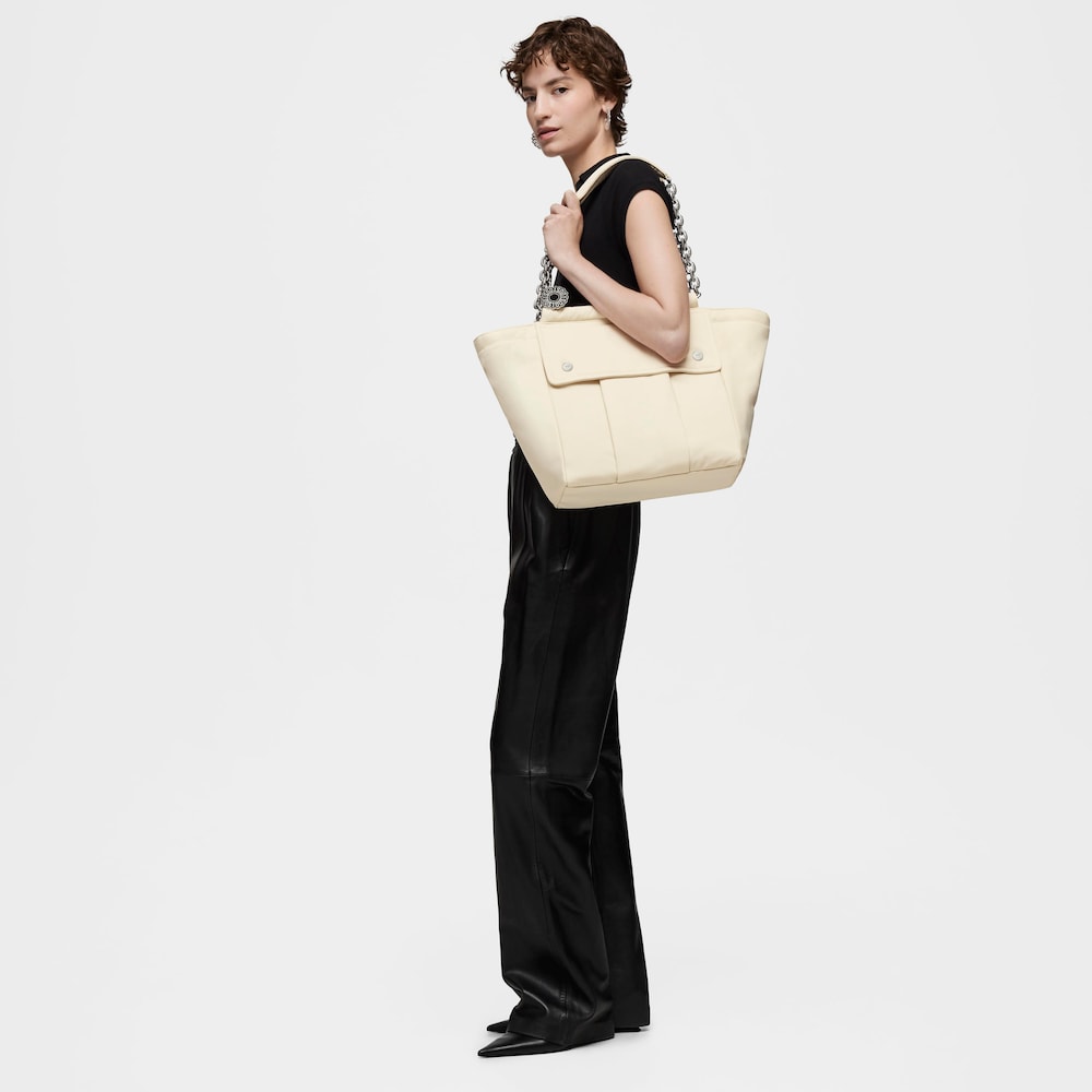 Large beige Tote bag TOUS Jane Soft
