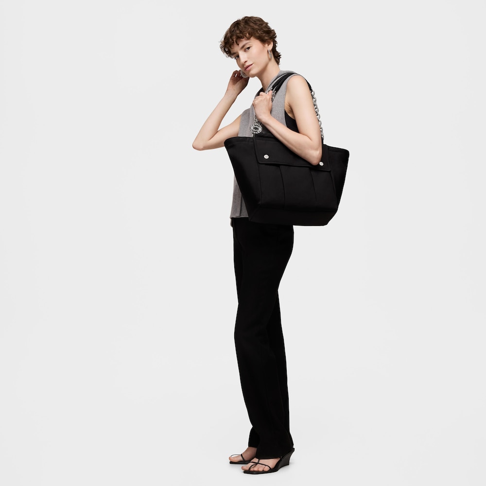Large black Tote bag TOUS Jane Soft