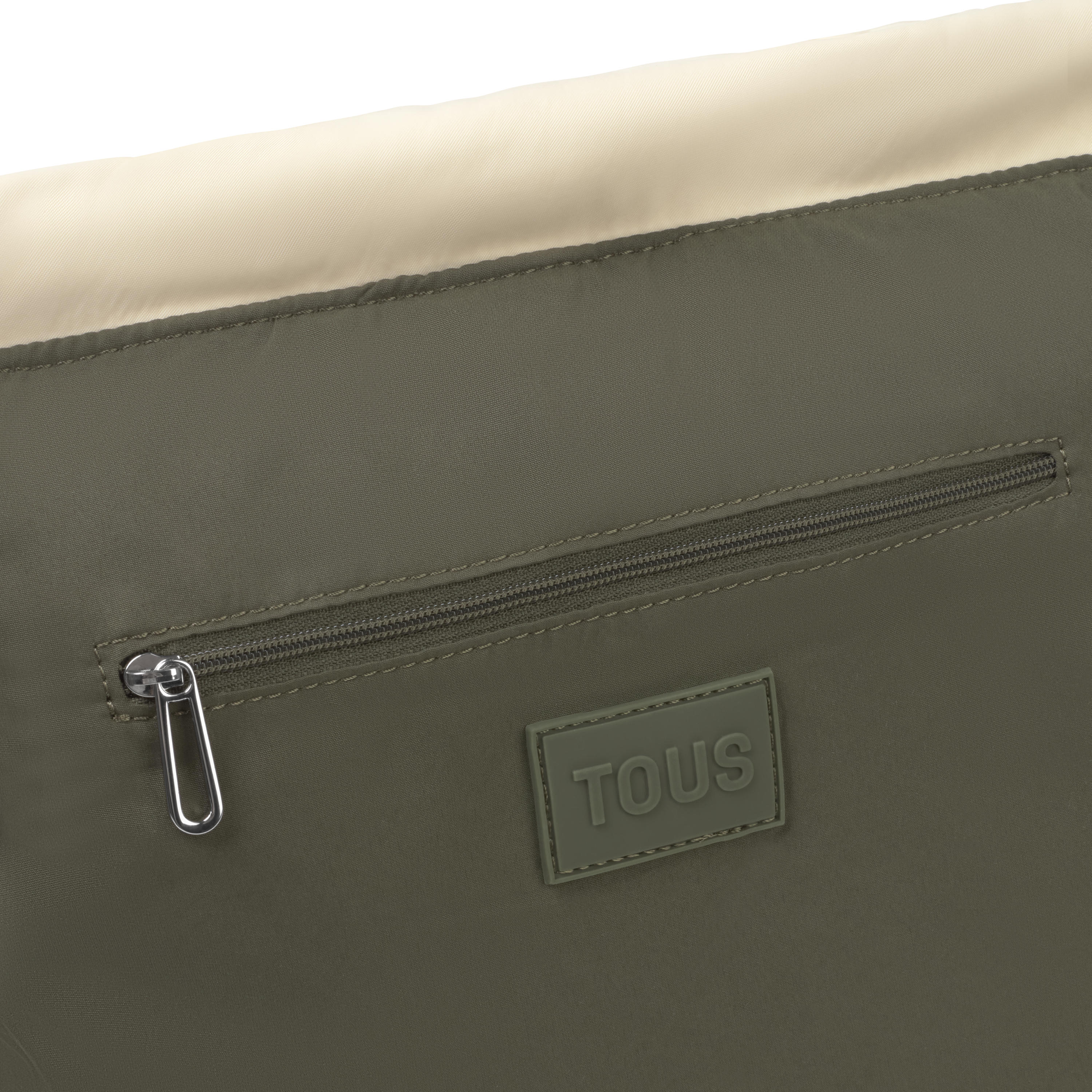 Large beige Backpack TOUS Jane Soft