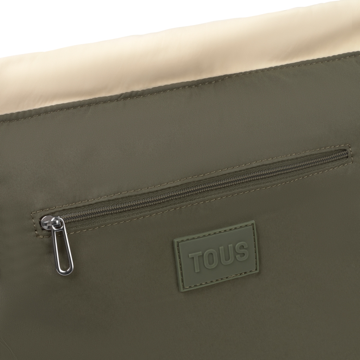 Large beige Backpack TOUS Jane Soft