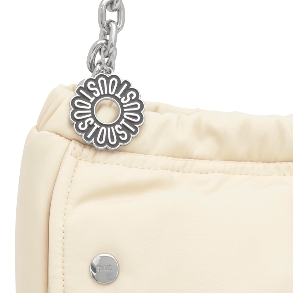 Středně velk&aacute; b&eacute;žov&aacute; Kabelka přes rameno TOUS Jane Soft