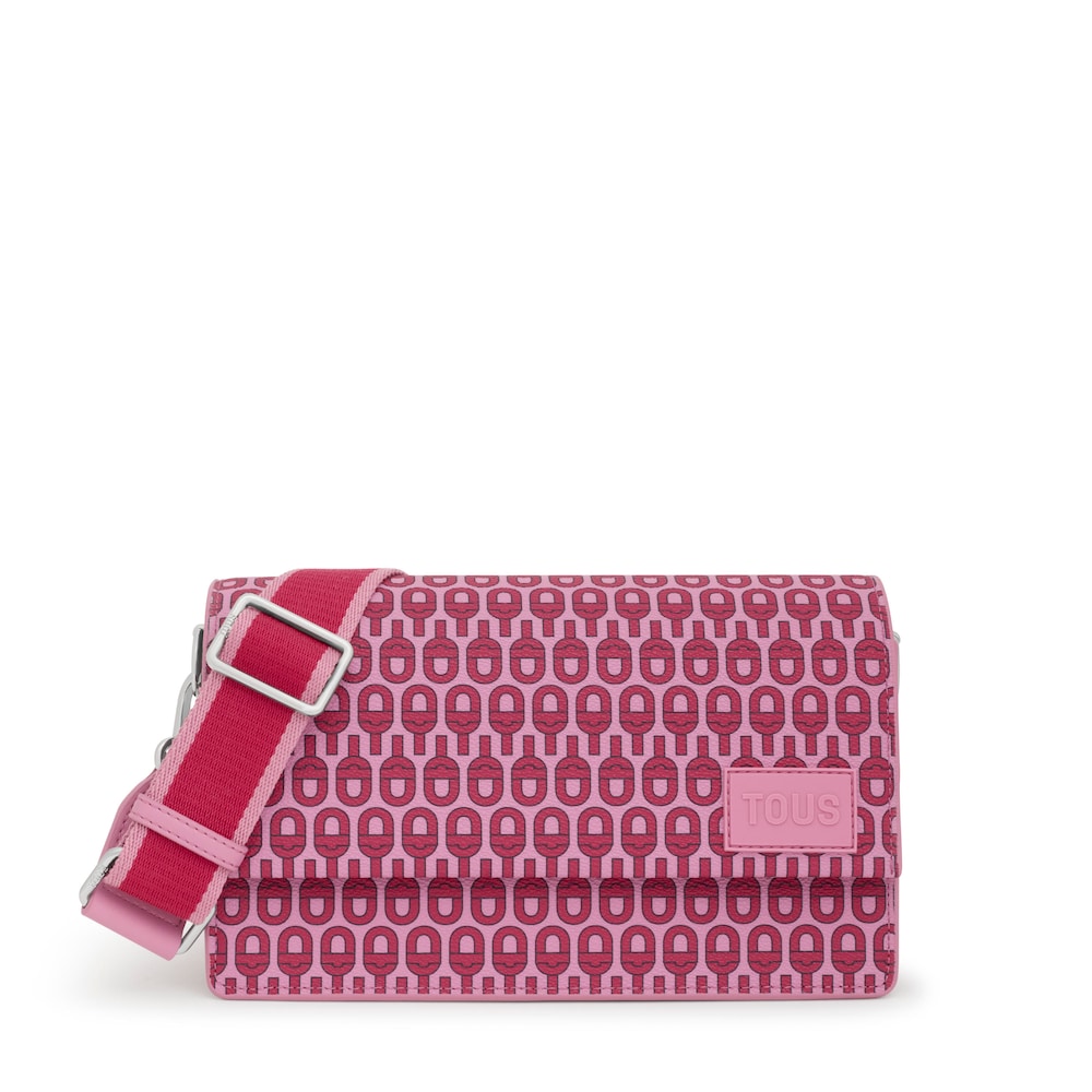 Bandolera Flap mediana fucsia TOUS MANIFESTO Essence image number 0