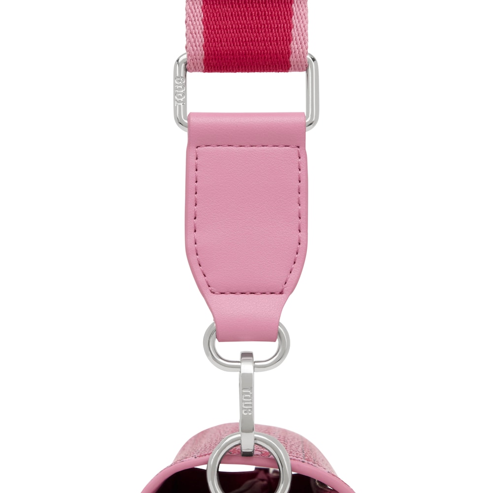 Bandolera Flap mediana fucsia TOUS MANIFESTO Essence image number 3