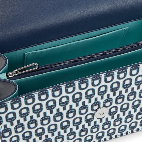 Medium navy blue Flap Crossbody bag TOUS MANIFESTO Essence