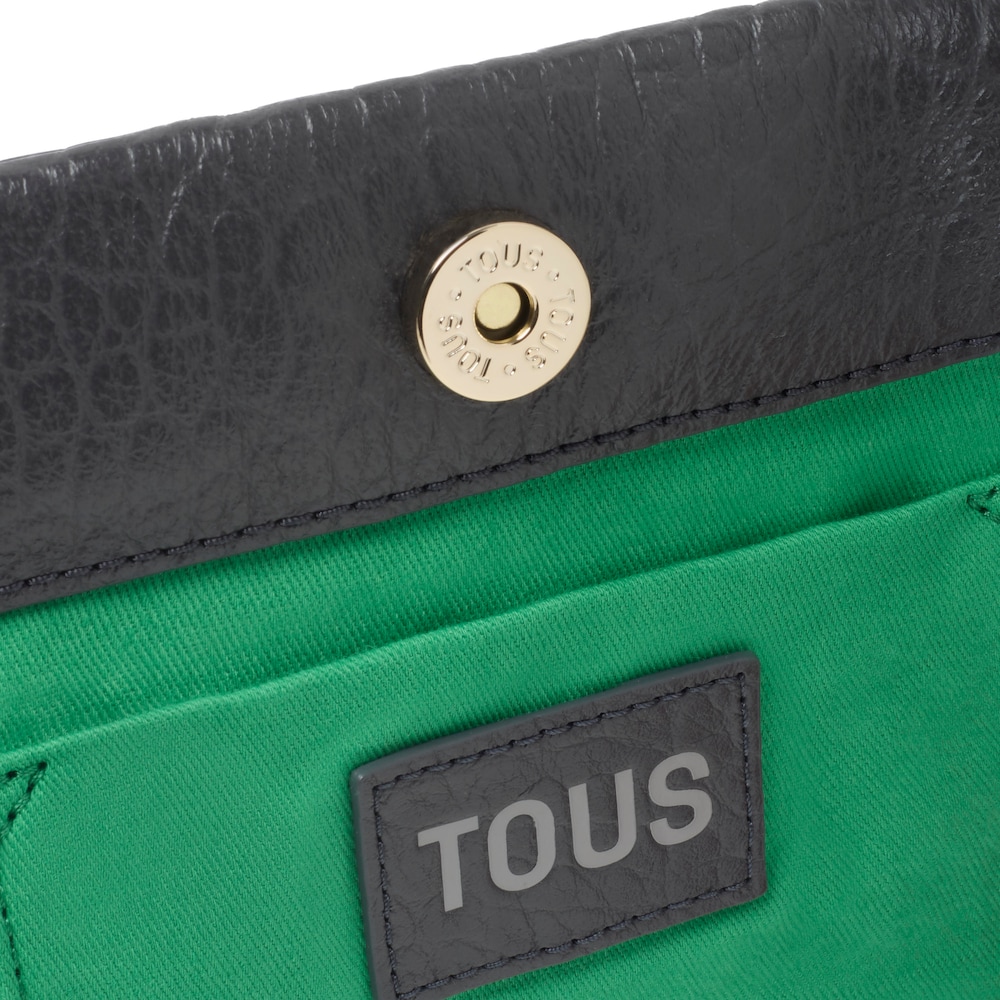 Small dark gray Crossbody bag TOUS MANIFESTO New