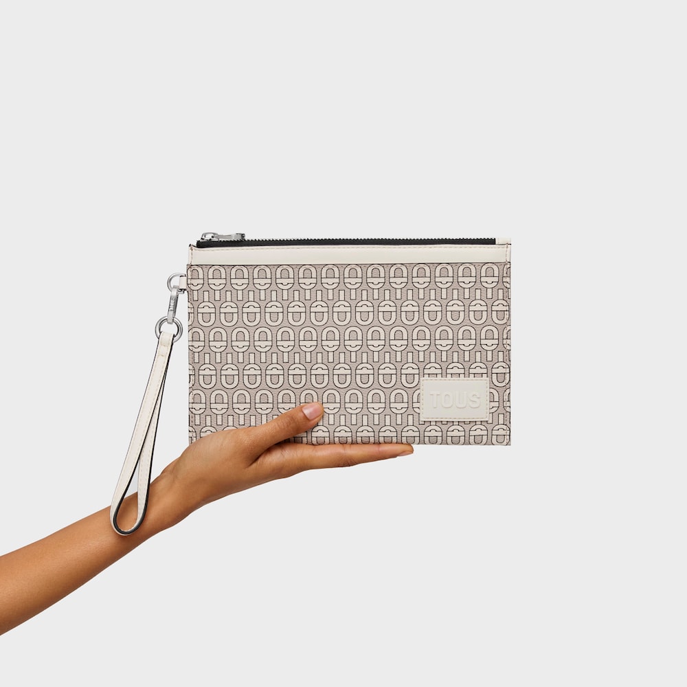 Billetera portam&oacute;vil beige TOUS MANIFESTO Essence