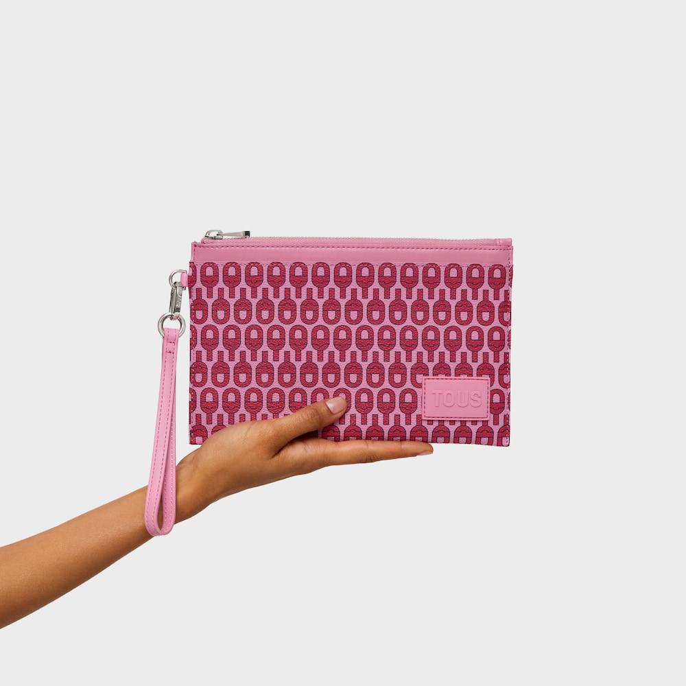 Geldb&ouml;rse mit Handyh&uuml;lle TOUS MANIFESTO Essence in Fuchsia