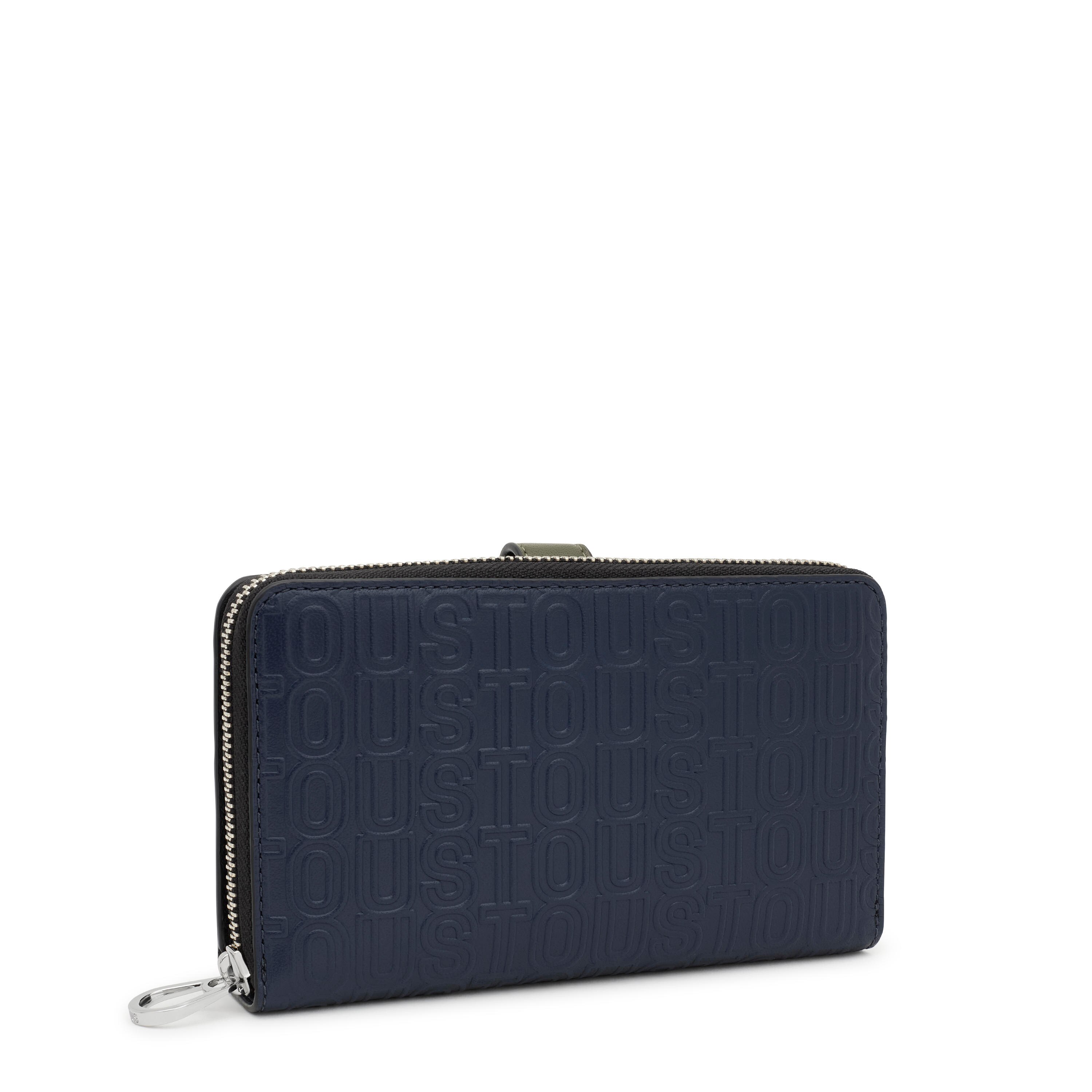 Navy blue Wallet Urbana Logo New