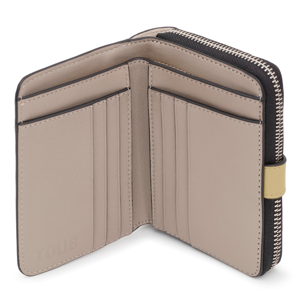 Beige Wallet Urbana Logo New image number 2