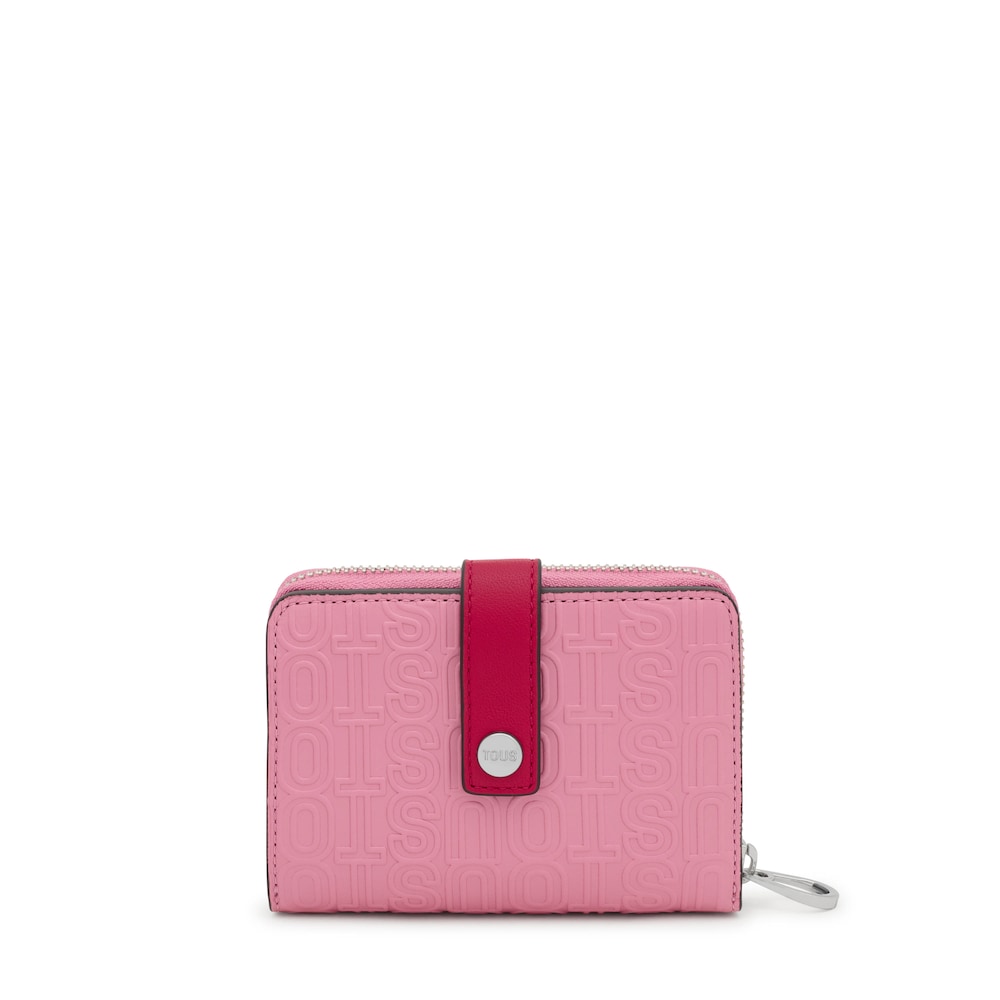 Cartera rosa oscuro Urbana Logo New