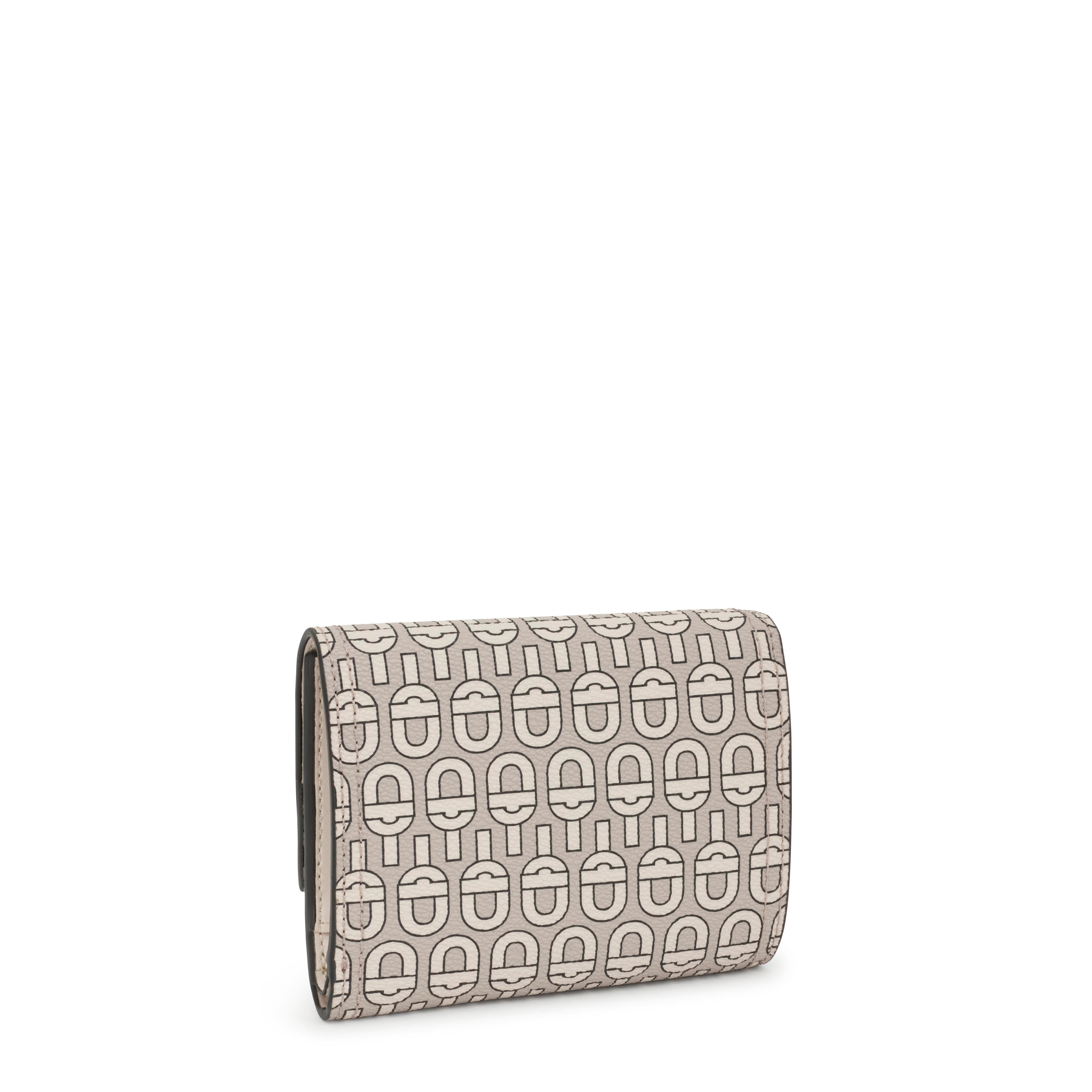 Beige Flap Card wallet TOUS MANIFESTO Essence