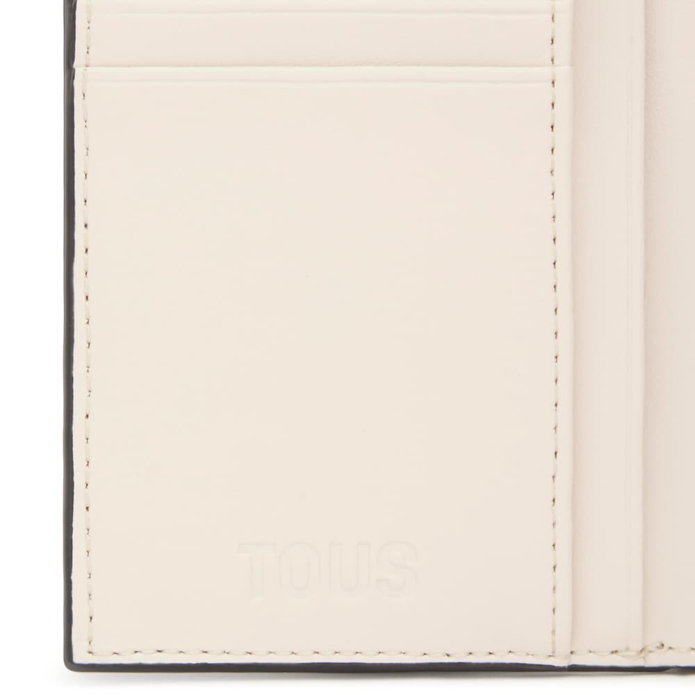 Cartera Flap beige TOUS MANIFESTO Essence