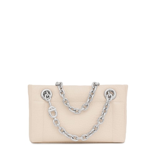 Medium beige Shoulder bag TOUS MANIFESTO New
