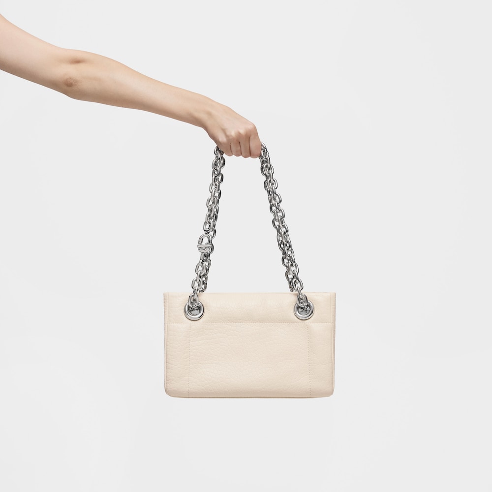 Medium beige Shoulder bag TOUS MANIFESTO New image number 5