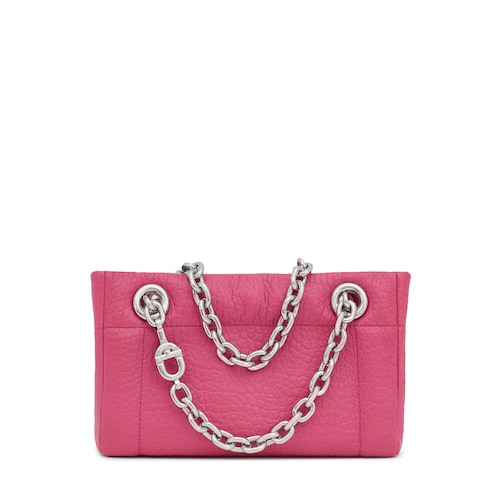 Bolso de hombro mediano fucsia TOUS MANIFESTO New