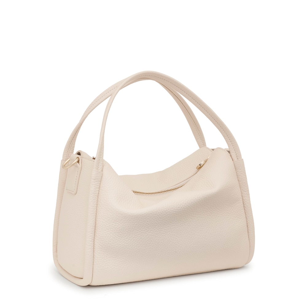 Beige leather City bag TOUS Miranda
