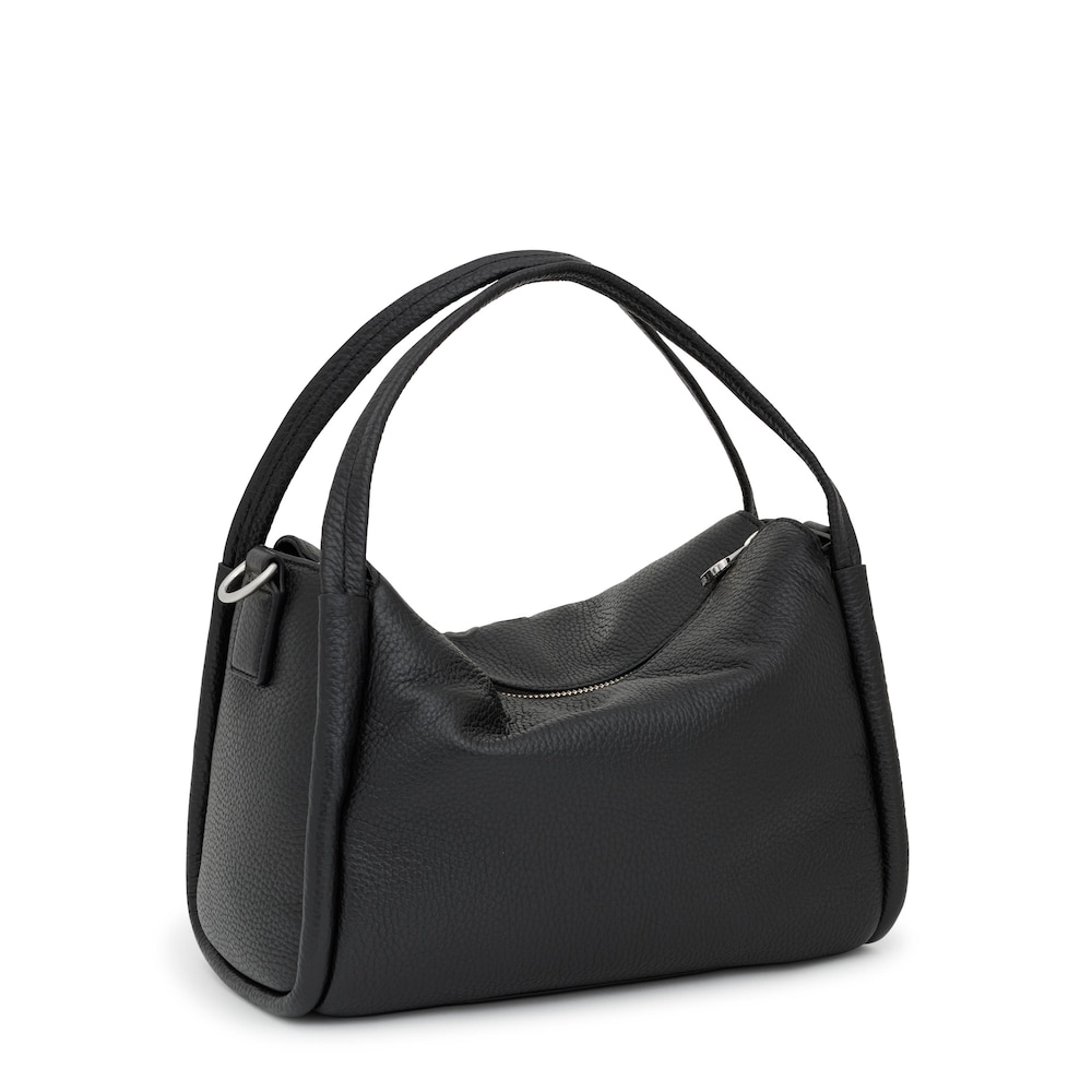 Black leather TOUS Miranda City bag
