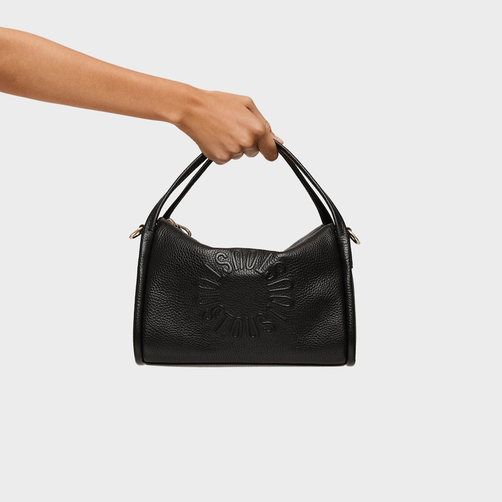 Black leather TOUS Miranda City bag