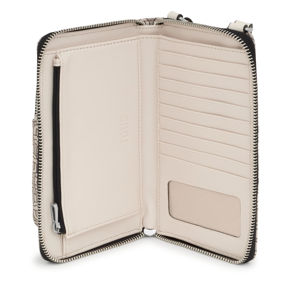Funda de m&oacute;vil colgante beige TOUS MANIFESTO Essence