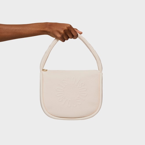 Saca pequeña de piel beige TOUS Miranda
