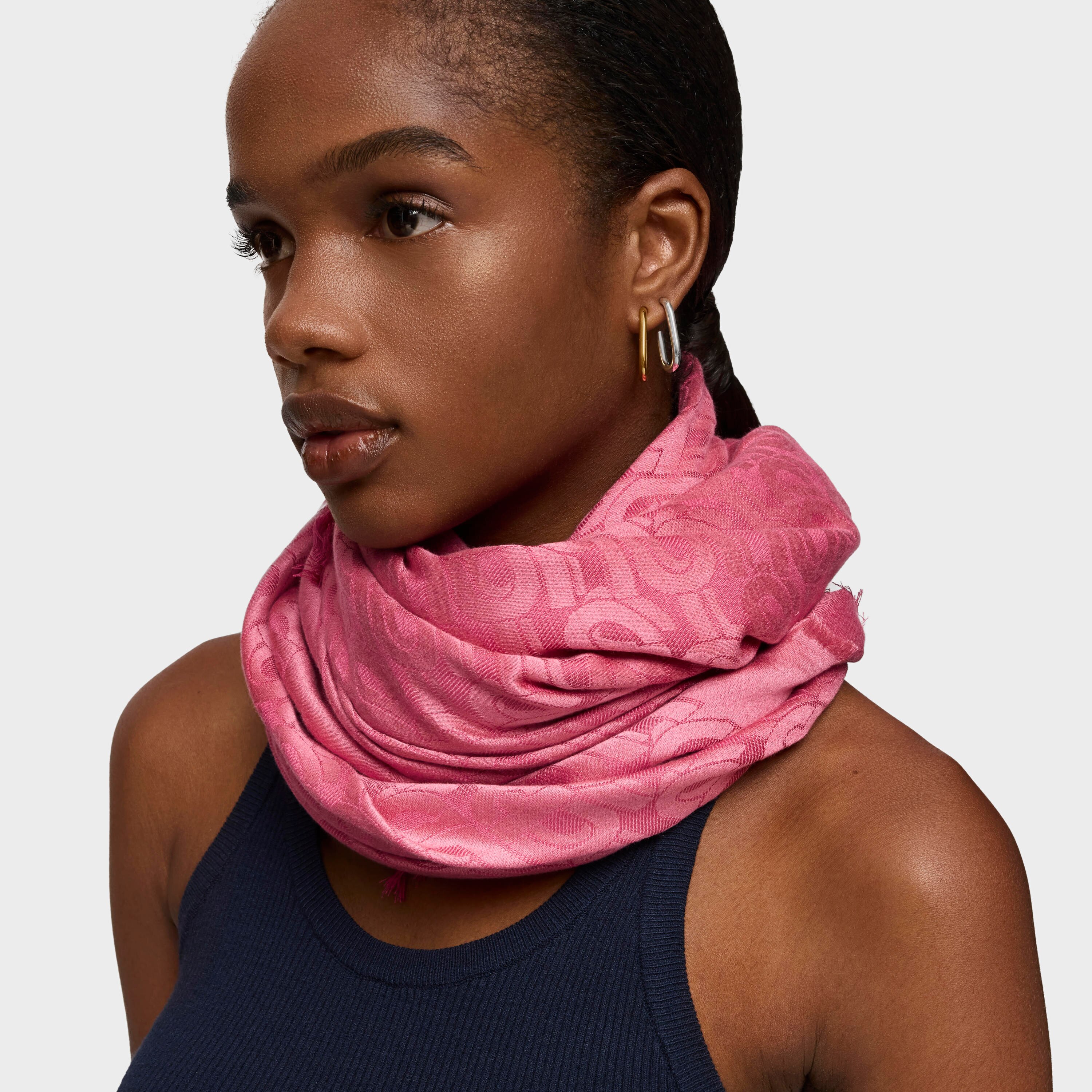 小物 MELT THE LADY large logo scarf ZINGO SCARF