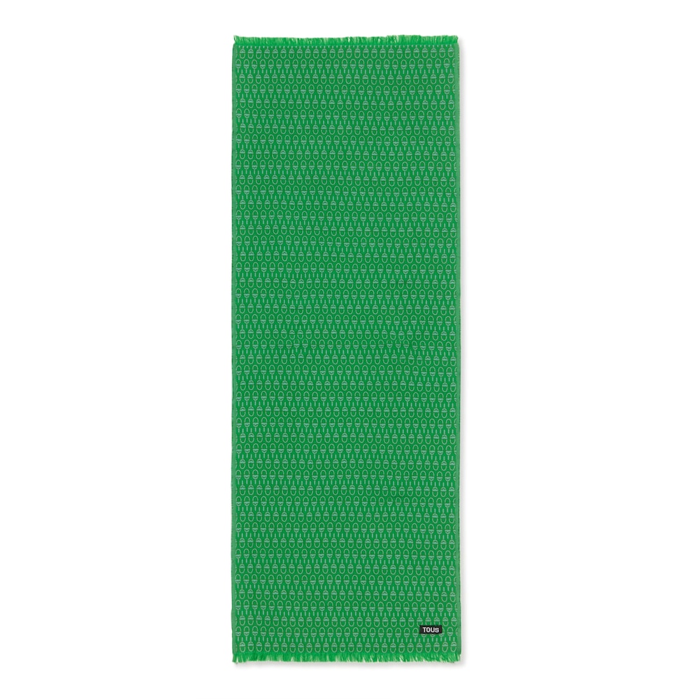 Foulard verde TOUS MANIFESTO Essence image number 0