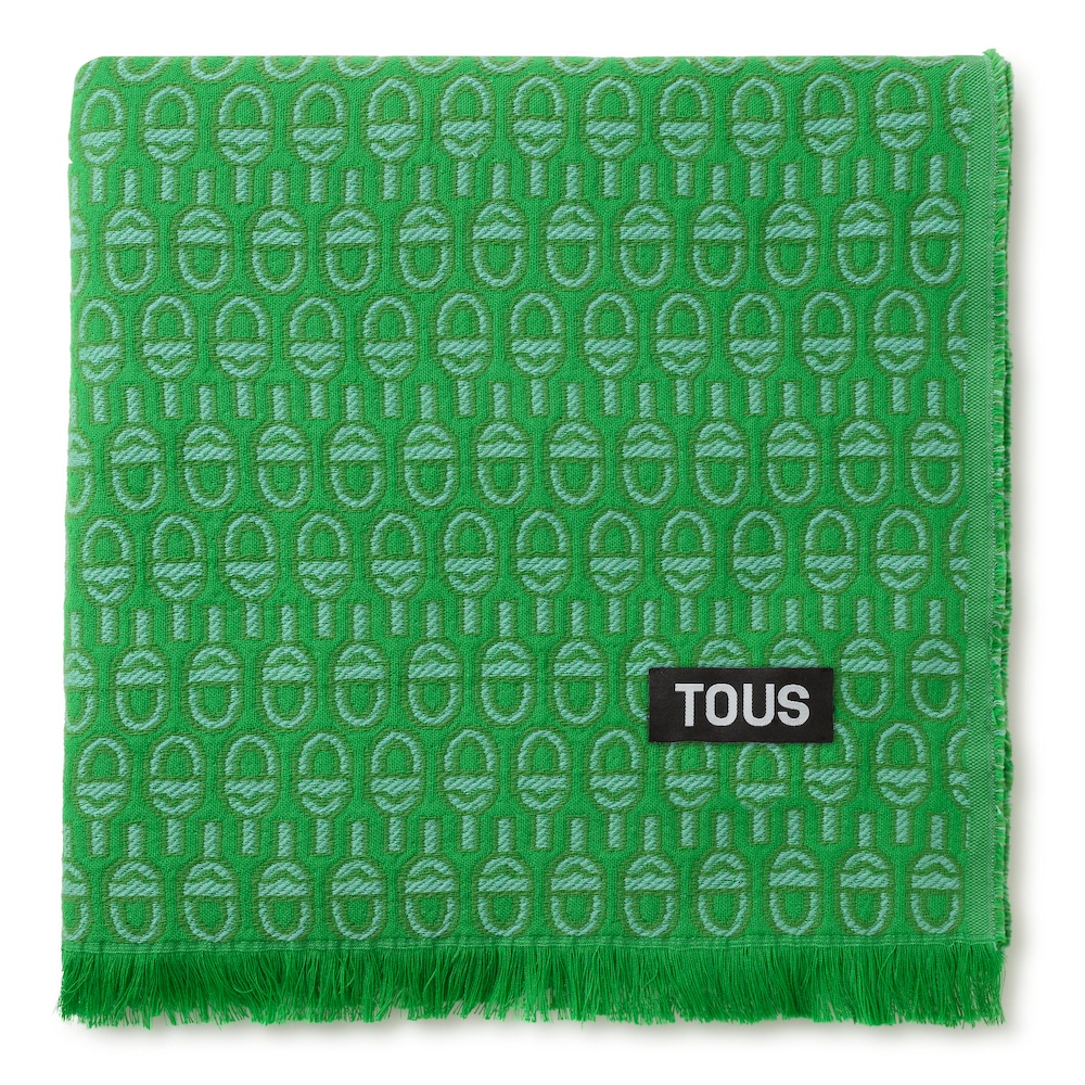 Foulard verde TOUS MANIFESTO Essence image number 1