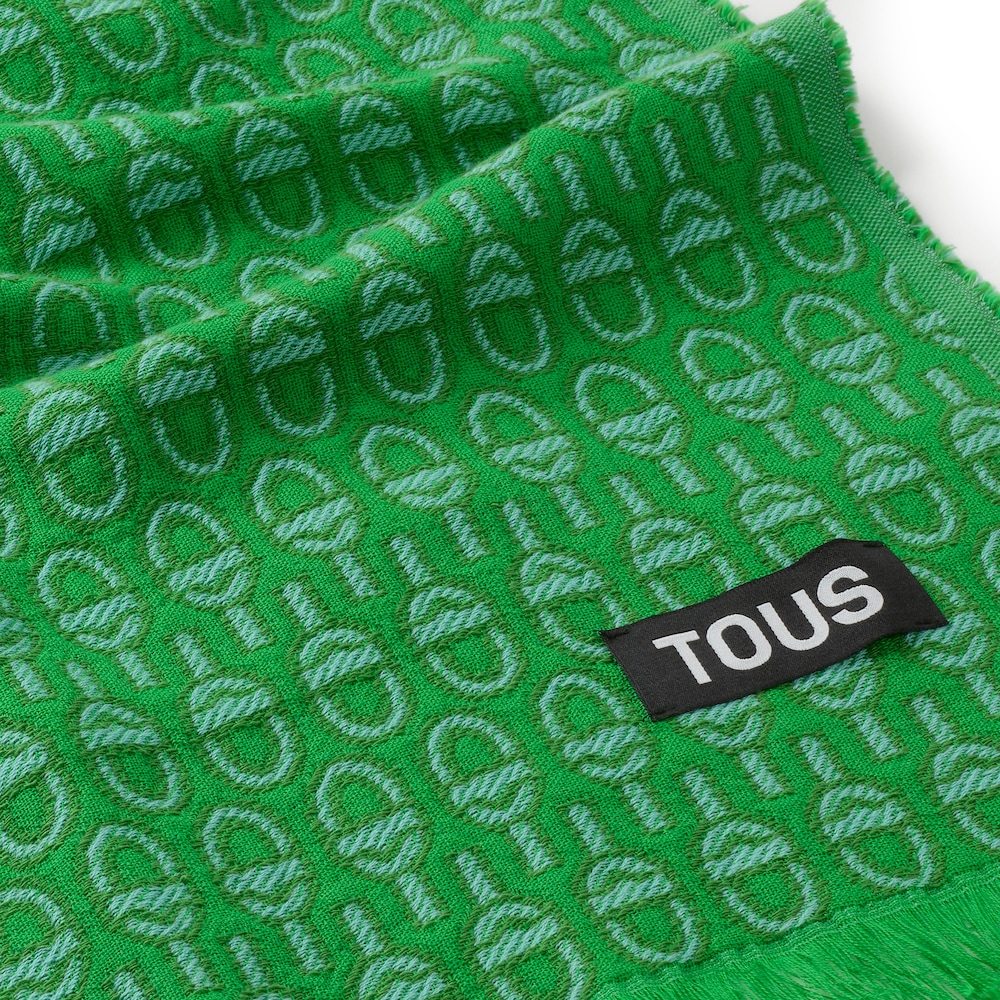 Foulard verde TOUS MANIFESTO Essence image number 2