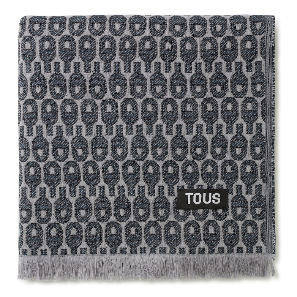 Foulard gris oscuro TOUS MANIFESTO Essence