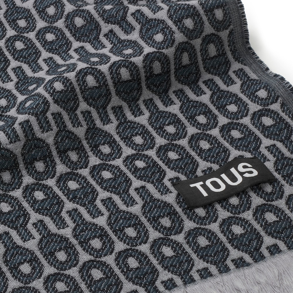 Foulard gris oscuro TOUS MANIFESTO Essence image number 2