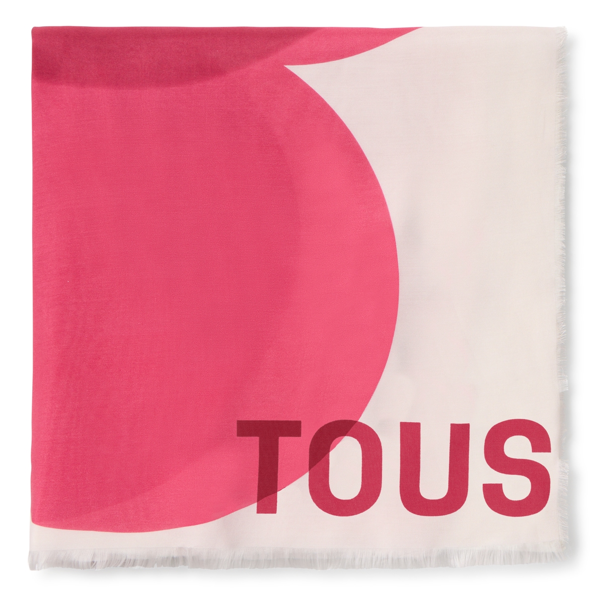 Fuchsia Foulard TOUS Blurry Flower