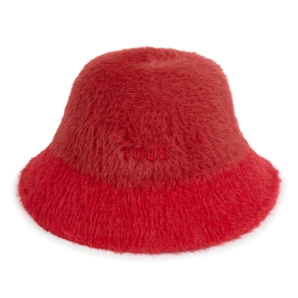 Red Beanie TOUS Fluffy