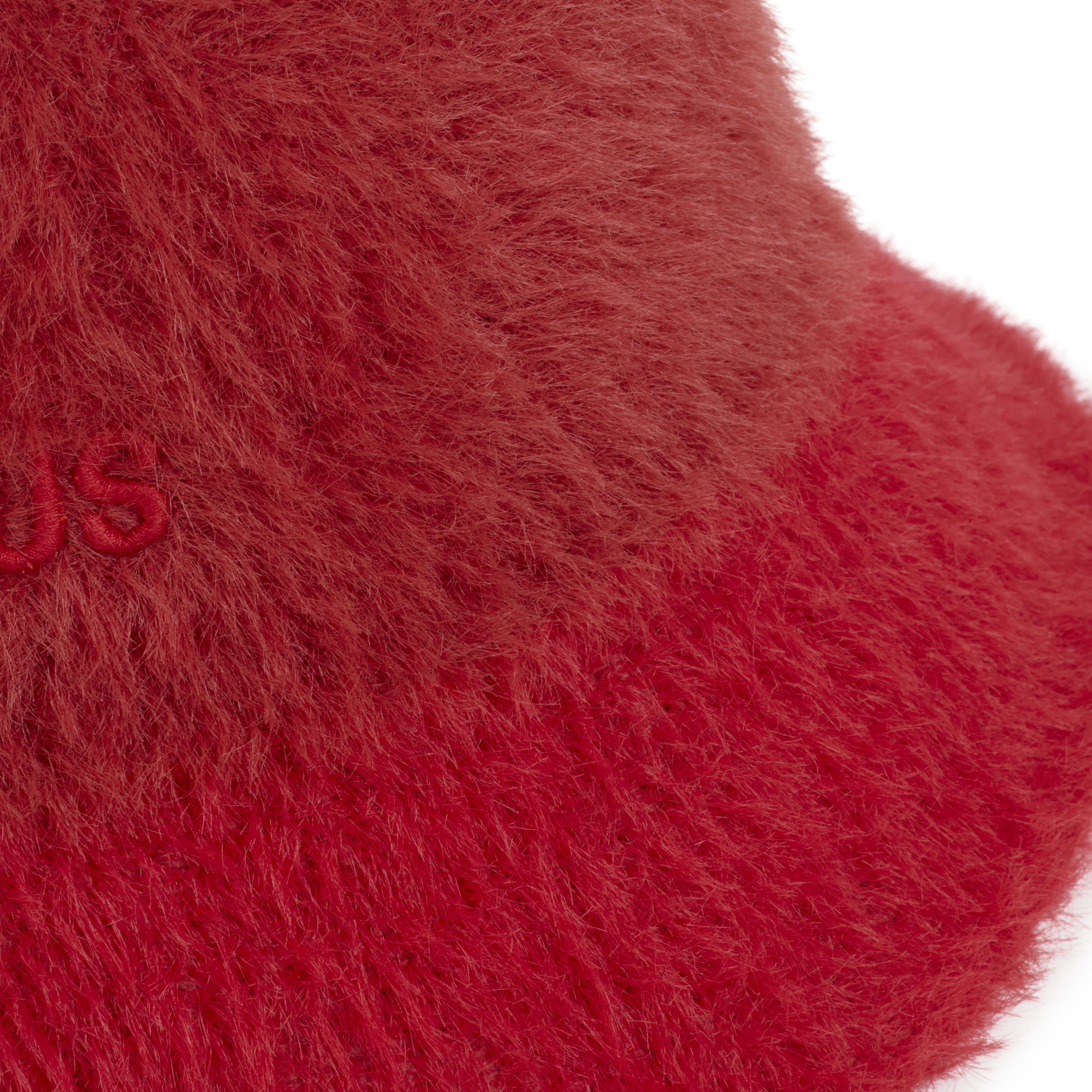 Red Beanie TOUS Fluffy