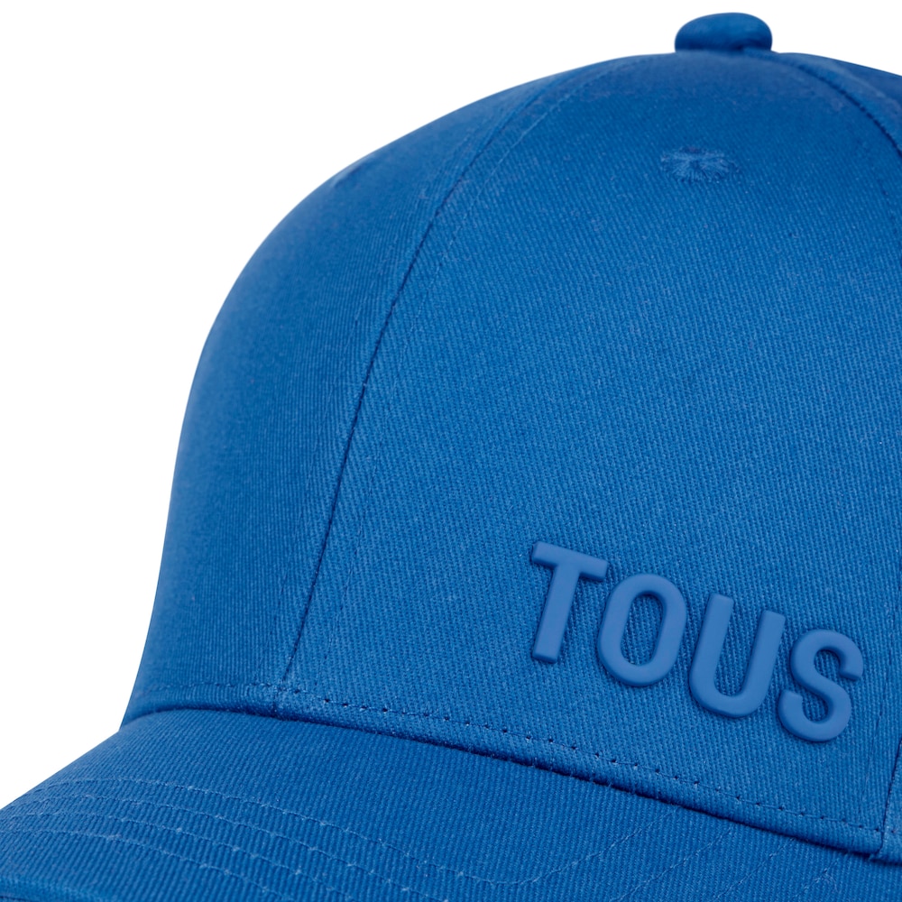Blue Cap TOUS Logo Metal image number 1