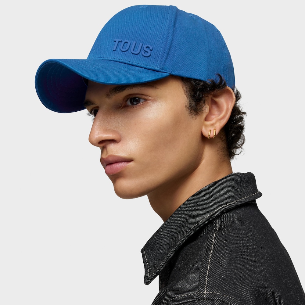 Gorra azul TOUS Logo Metal