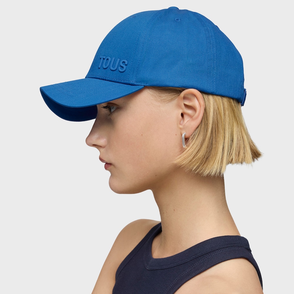 Gorra azul TOUS Logo Metal