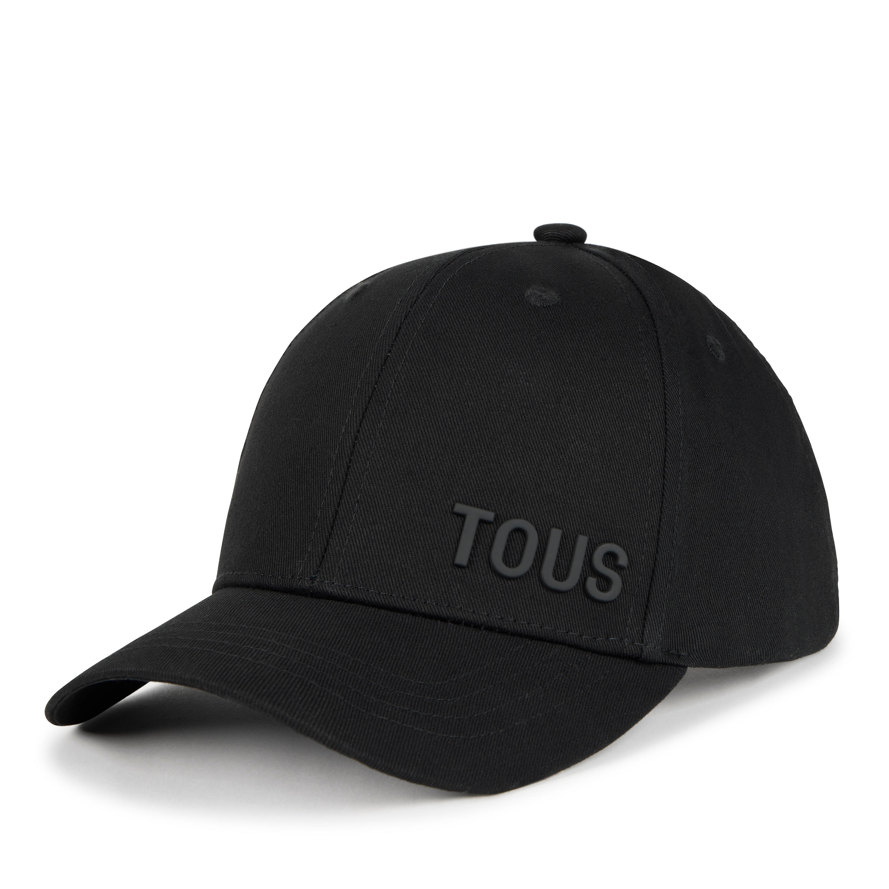 Gorra negra TOUS Logo Metal image number 0