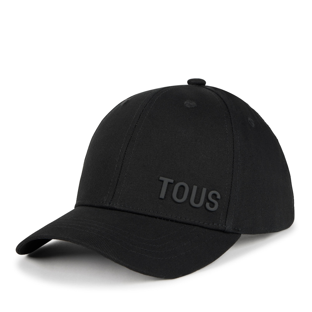 Gorra negra TOUS Logo Metal image number 0