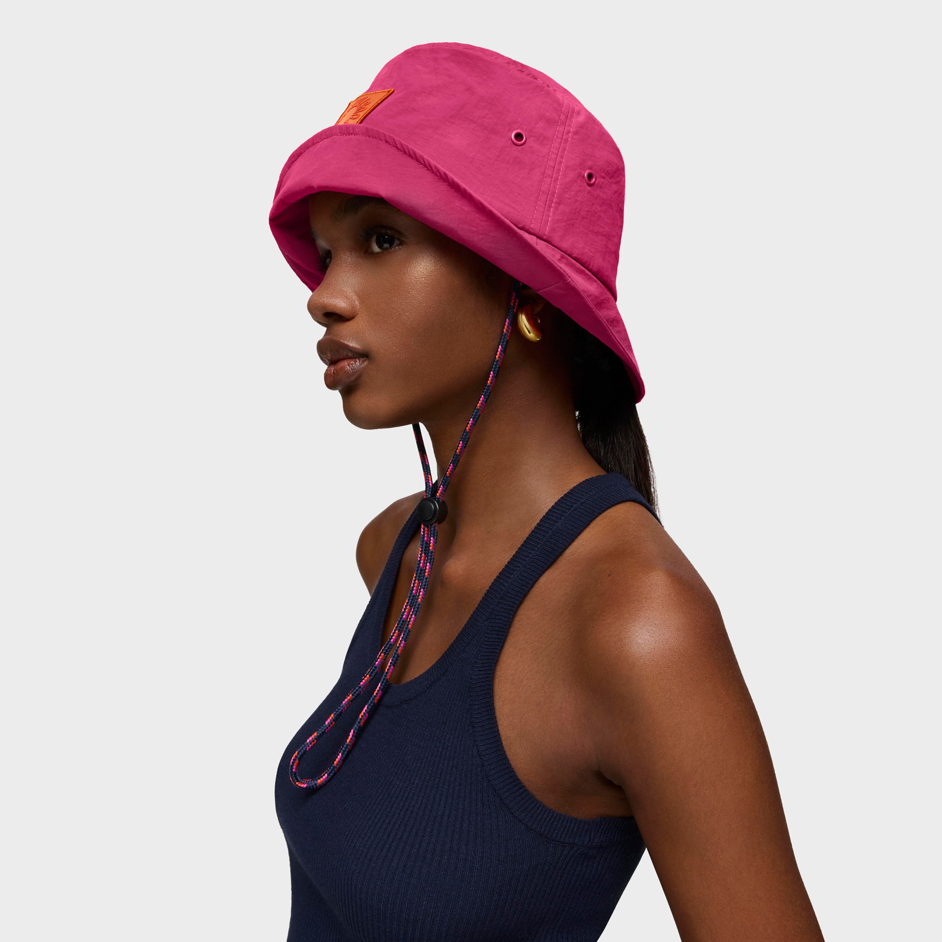 Fuchsia-colored Hat TOUS Bucket