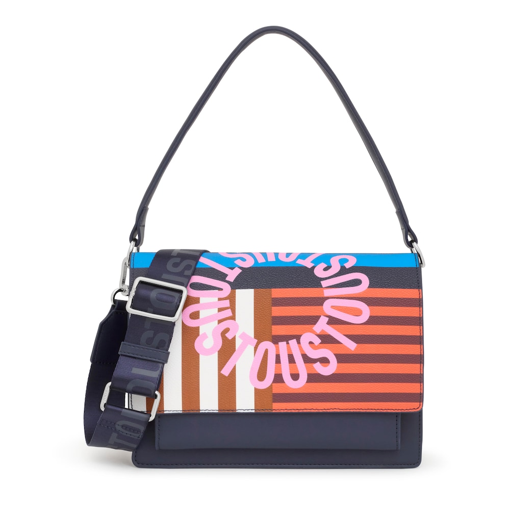 Medium navy blue Audree Crossbody bag TOUS Hanna image number 0