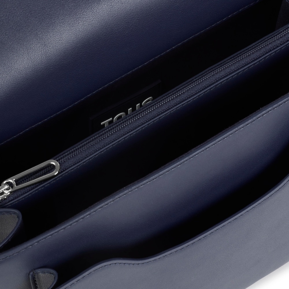 Medium navy blue Audree Crossbody bag TOUS Hanna image number 2