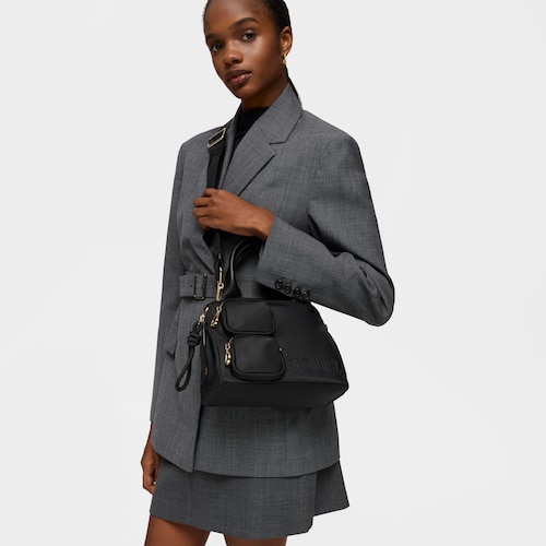 Shopper pequeño negro TOUS Roomy