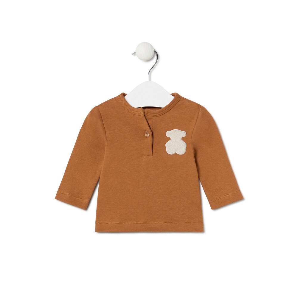 Camisola de beb&eacute; Classic cor-de-laranja