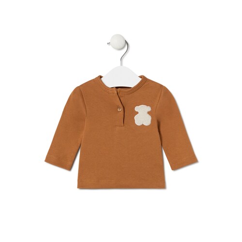 Camisola de beb&eacute; Classic cor-de-laranja