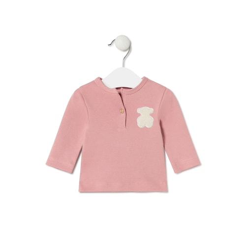 Baby t-shirt in Classic pink