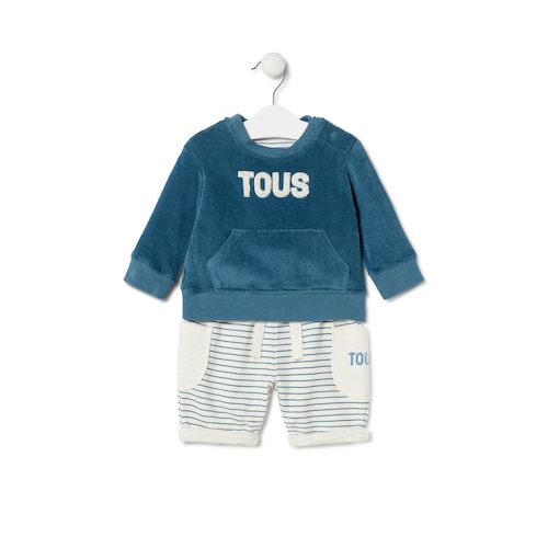 Conjunto de bebé Classic azul