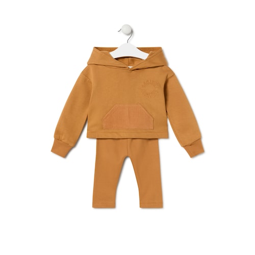 Conjunto de bebé Trend cor-de-laranja