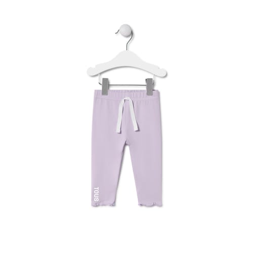 Leggings de menina Casual lilás