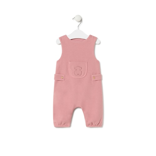 Babygrow de bebé Geome cor-de-rosa